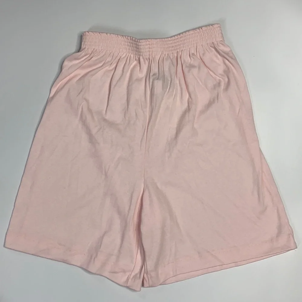 Prange Way Made INC Deadstock Pink Stretch High Waisted Shorts NWT Size Large - Picture 1 of 8